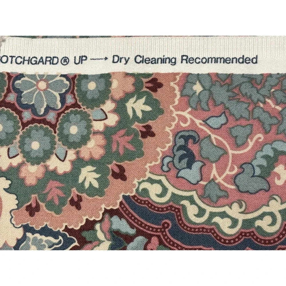 Floral My Favorite Things Waverly Fabric‎ Vtg Pink Southern Charm 96x54
